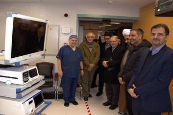 آغاز فصل جدید خدمات رسانی به بیماران نیازمند جراحی های بسته،با اهداء دستگاه لاپاراسکوپی بیمارستان شهید هاشمی نژاد 