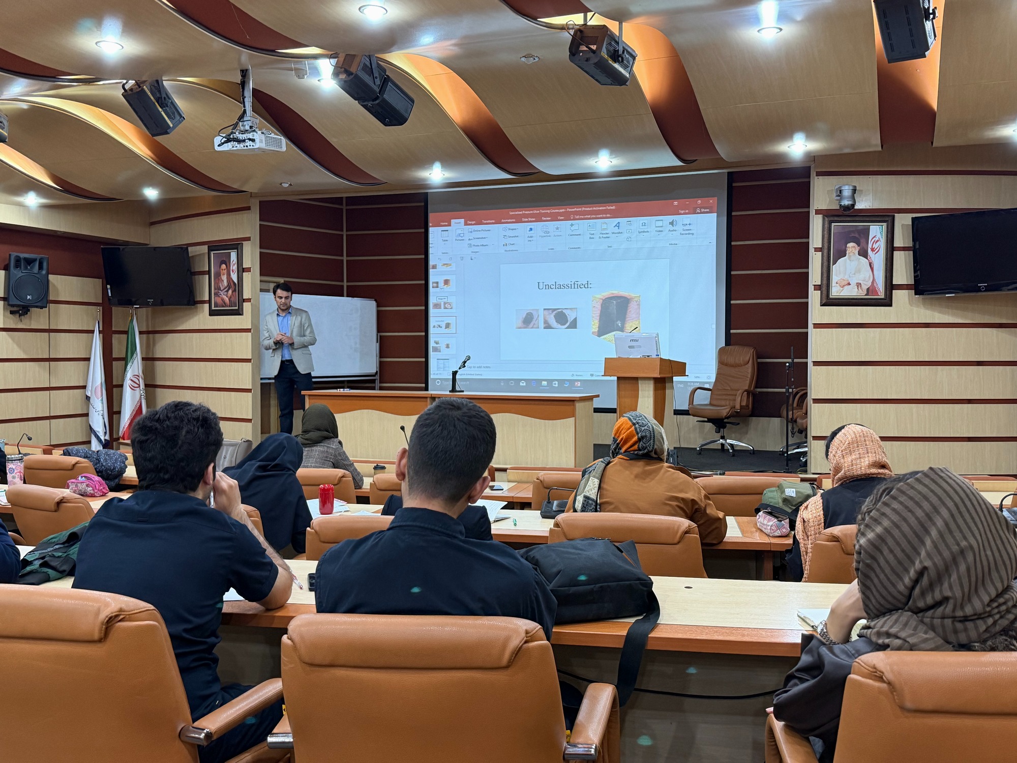 برگزاری جلسه سوم پایگاه زخم-بیمارستان شهید هاشمی نژاد