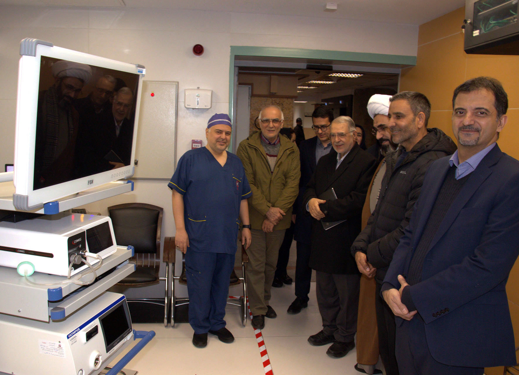 آغاز فصل جدید خدمات رسانی به بیماران نیازمند جراحی های بسته،با اهداء دستگاه لاپاراسکوپی بیمارستان شهید هاشمی نژاد 