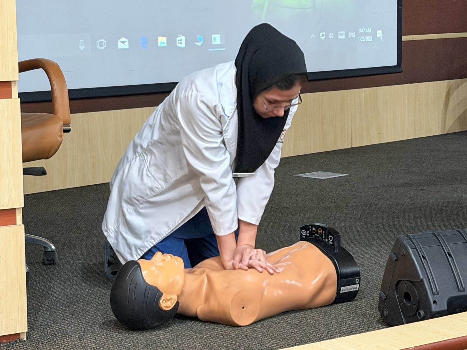 برگزاری کلاس عملی و تئوری احیاء پایه-بیمارستان شهید هاشمی نژاد